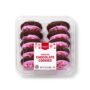 Valentine\\\'s Day Pink Frosted Chocolate Cookies